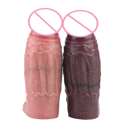 5 Styles Adult Men Penis Sleeve With Anti-drop Silicone Dick Extender