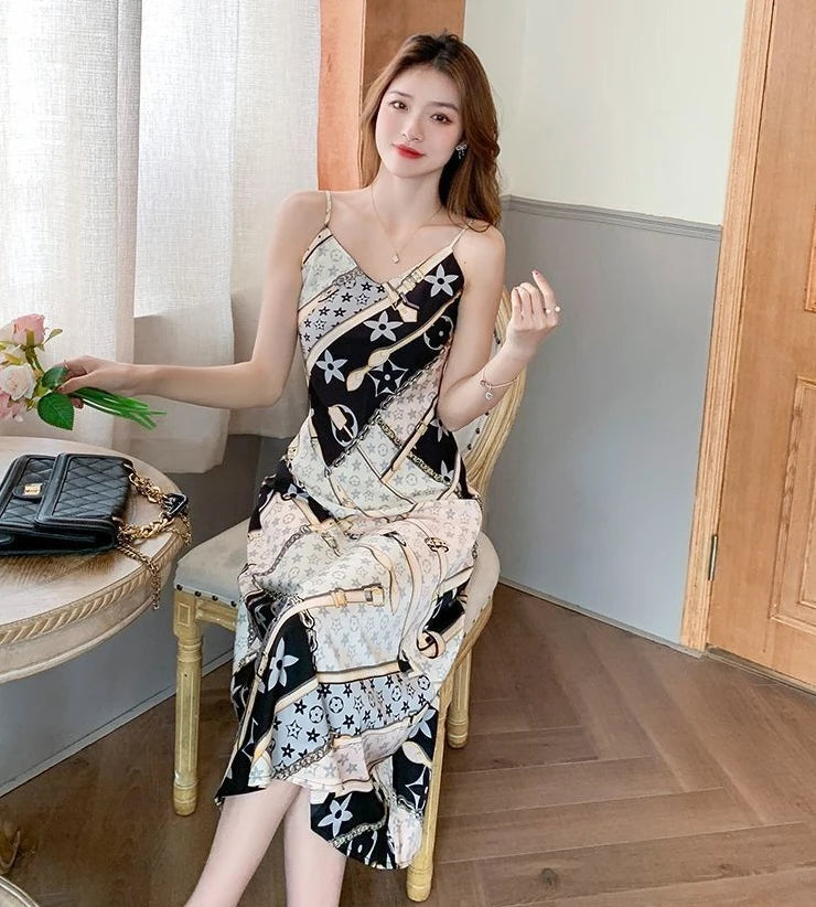 RankSweet Office Dress - V-Neck Sleeveless