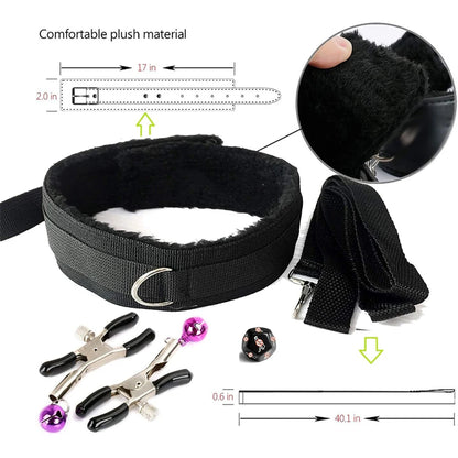 Exotic Bed Bondage Set BDSM Kits Exotic Sex Toys For Adults Games