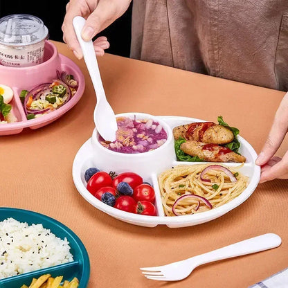 Bariatric Portion Control Divided Plate