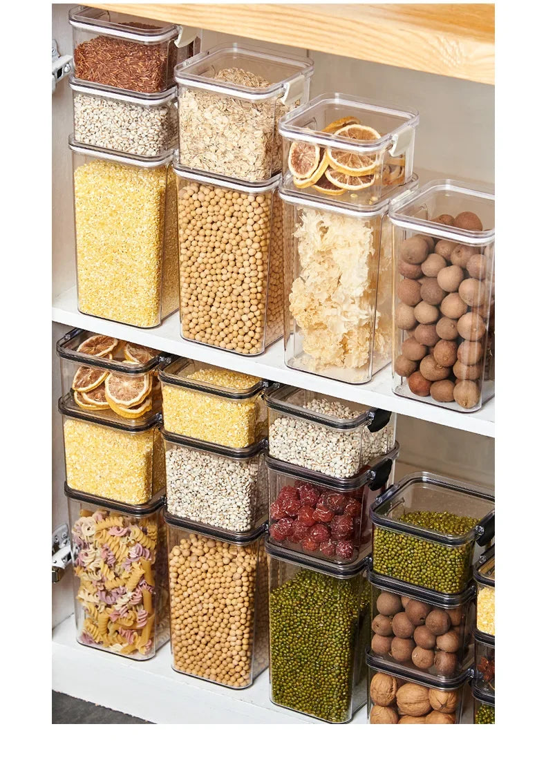 Plastic Food Storage Containers with Lid