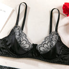 Krasapt Floral Embroidery Bustier Set
