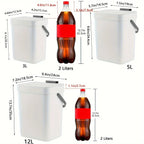 Kitchen Waste Bin Household Countertop Container with Lid for Rubbish Composter The Max Mall
