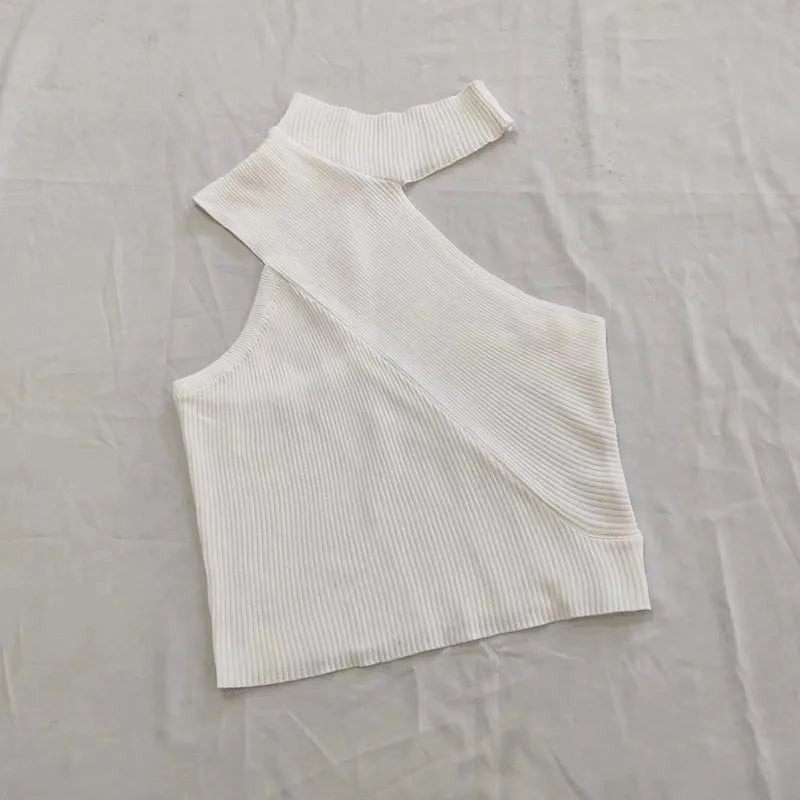 Heliar Sexy Tank Top - Hollow Out Design