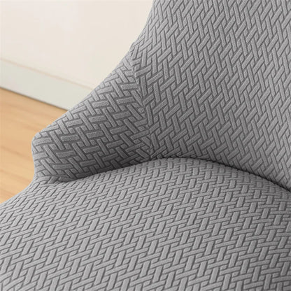 Yupartex Stretch Chair Cover - Jacquard Spandex Slipcover