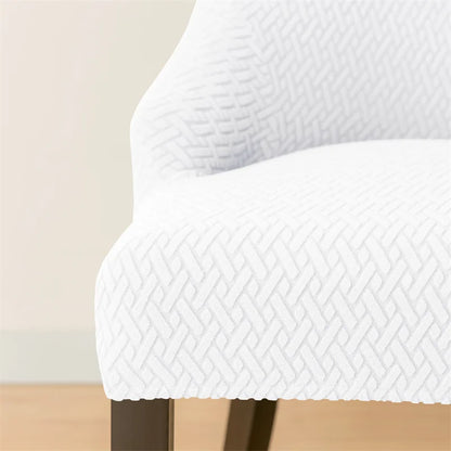 Yupartex Stretch Chair Cover - Jacquard Spandex Slipcover