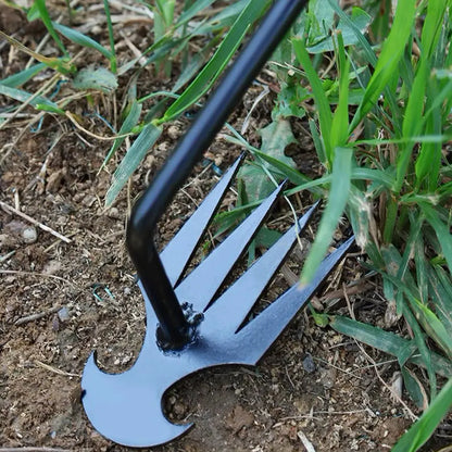 Garden Hoe - Carbon Steel Weed Removal Tool