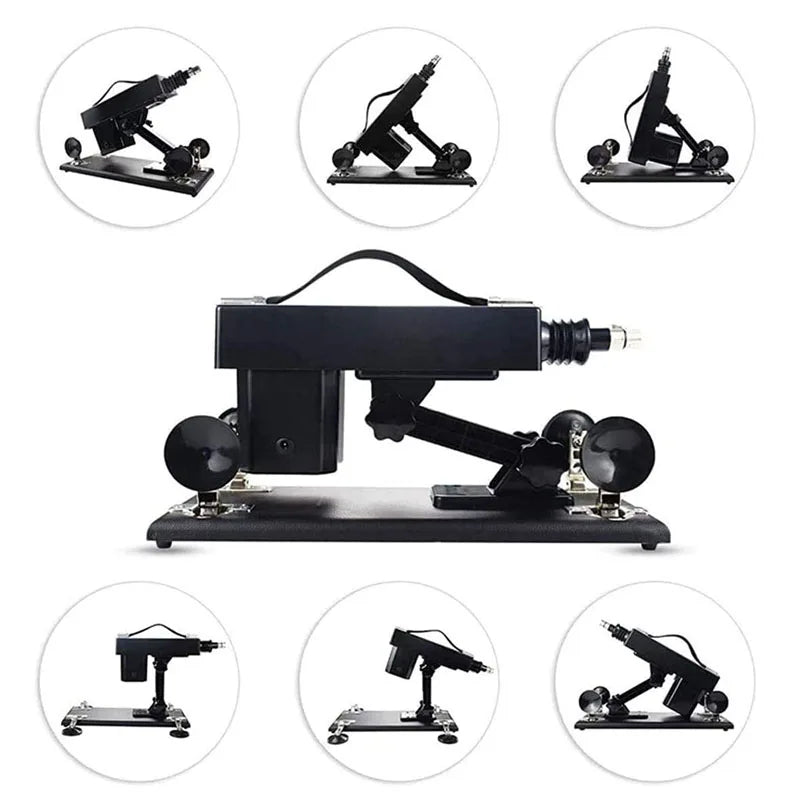 Thrust Sex Machines for Women Men with Masturbator Cup Realistic Dildo