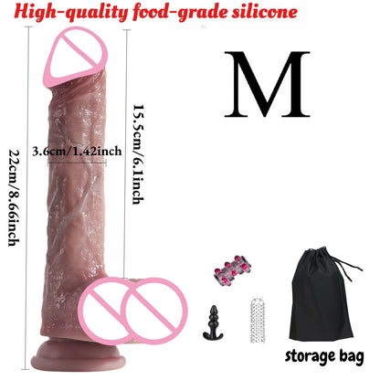 Realistic Silicone Dildo with Suction Cup