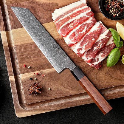 F.YOUNG 8.2" Japanese Kiritsuke Knife - 67-Layer Damascus Steel Professional Chef Knife