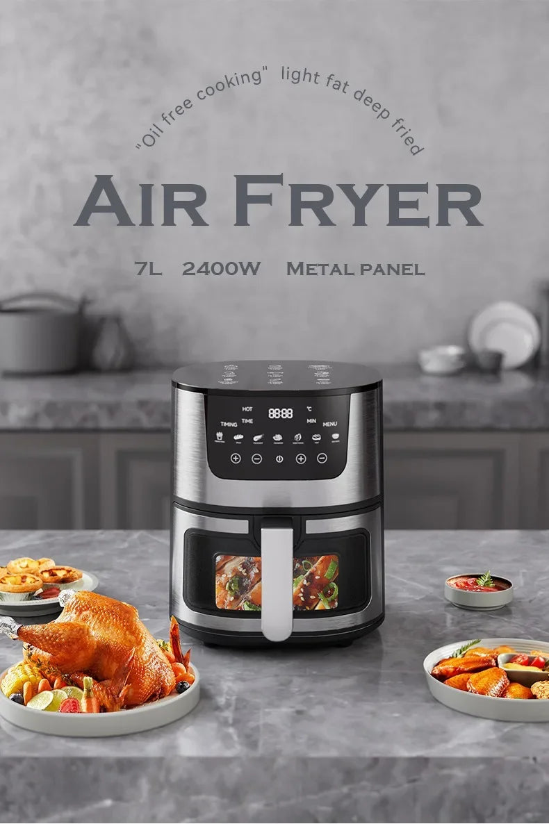 7L Electric Air Fryer Smart Multi-function Hot Convection Oven