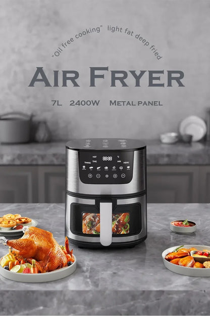 7L Electric Air Fryer Smart Multi-function Hot Convection Oven