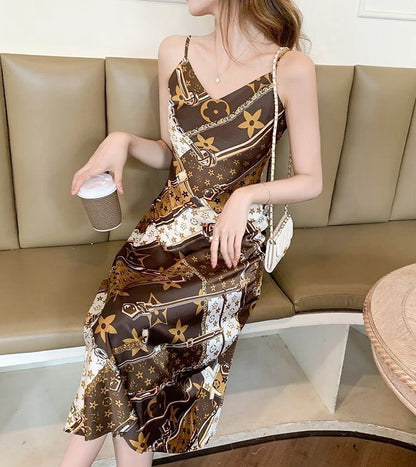 RankSweet Office Dress - V-Neck Sleeveless