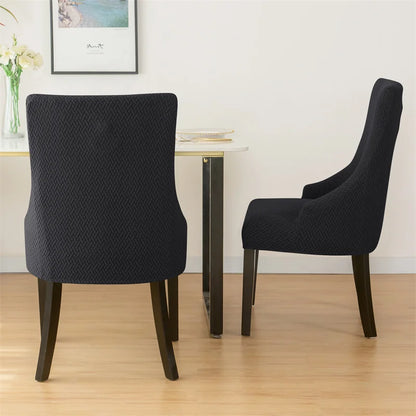 Yupartex Stretch Chair Cover - Jacquard Spandex Slipcover
