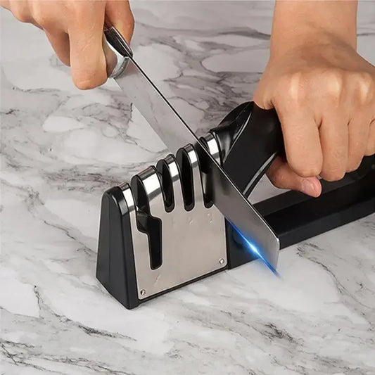 Professional Cutter Sharpener - 4-Stage Knife Sharpening System