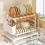Kitchen Dish Rack with Utensil Storage The Max Mall