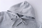 Men's Casual Print Hoodie - Fleece Lined O-Neck Pullover The Max Mall