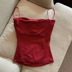 YJSFG HOUSE Padded Camisole - Built-in Bra YJSFG HOUSE