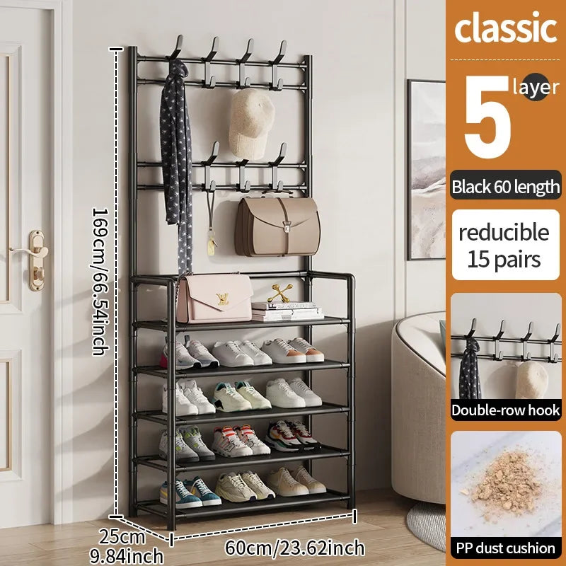 Multi-Layer Shoe Rack Storage Cabinet