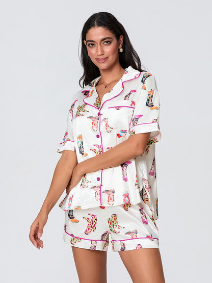 hirigin Summer Pajama Set - Cute Print