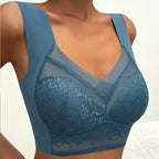 Womens Lace Bra Perspective Bralette Push Up