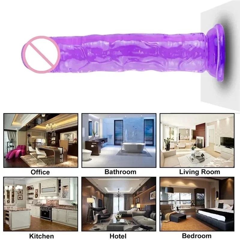 Sexy Strap On Dildo Bullet G Spot No Vibrator