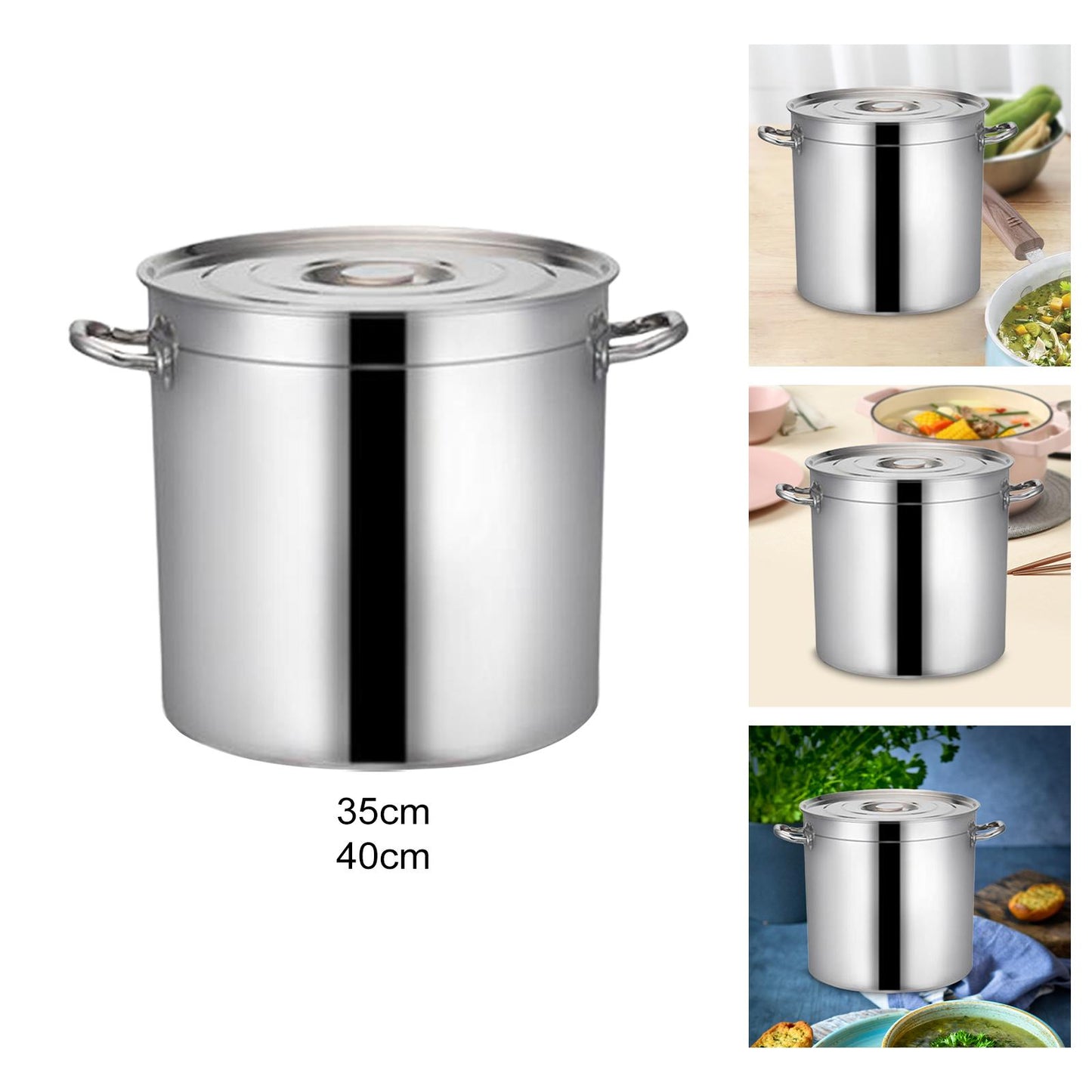 Stainless Steel Stockpot Easy