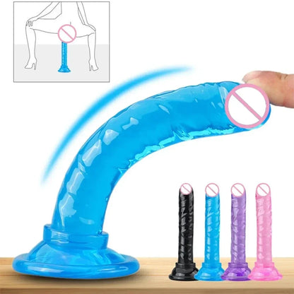 Strap On Dildo Bullet G Spot No Vibrator Magic Wand Massager Vagina