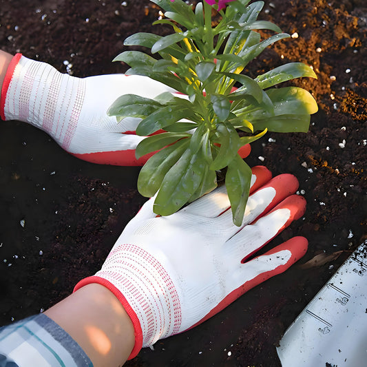 Cotton Work Gloves - Wrist Length Safety Gloves