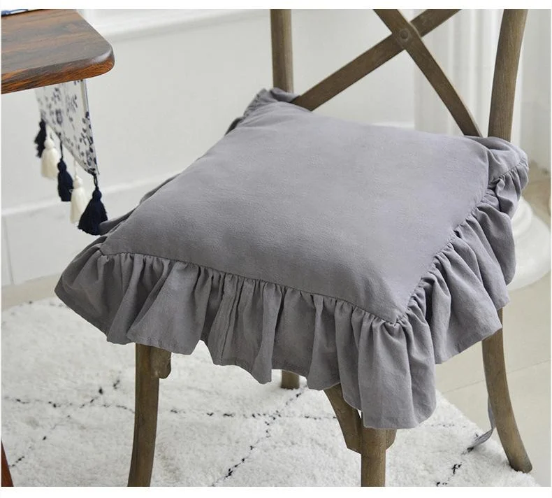 Cotton Chair Cushion Covers - 2PCS Set