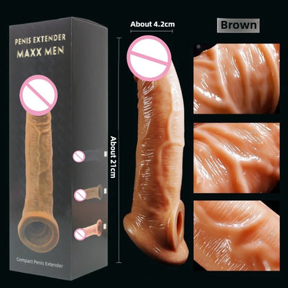 Penis Enhancement Sleeve with Ring
