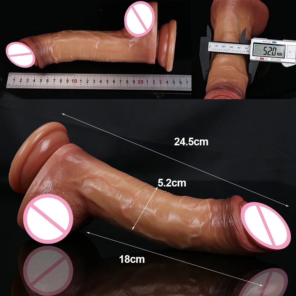 Vibrating Dildo with Suction Cup