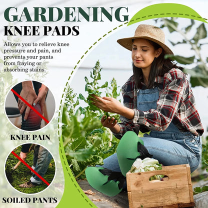 Tcare EVA Foam Knee Pads - Adjustable Garden Work Support