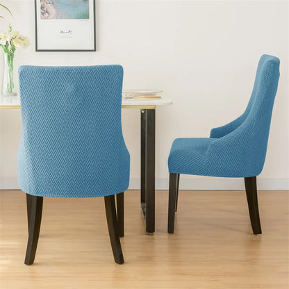 Yupartex Stretch Chair Cover - Jacquard Spandex Slipcover