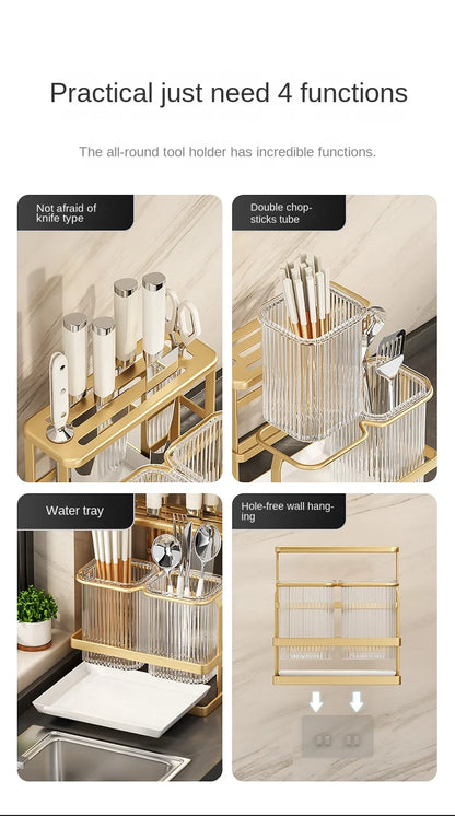 Kitchen knife rack