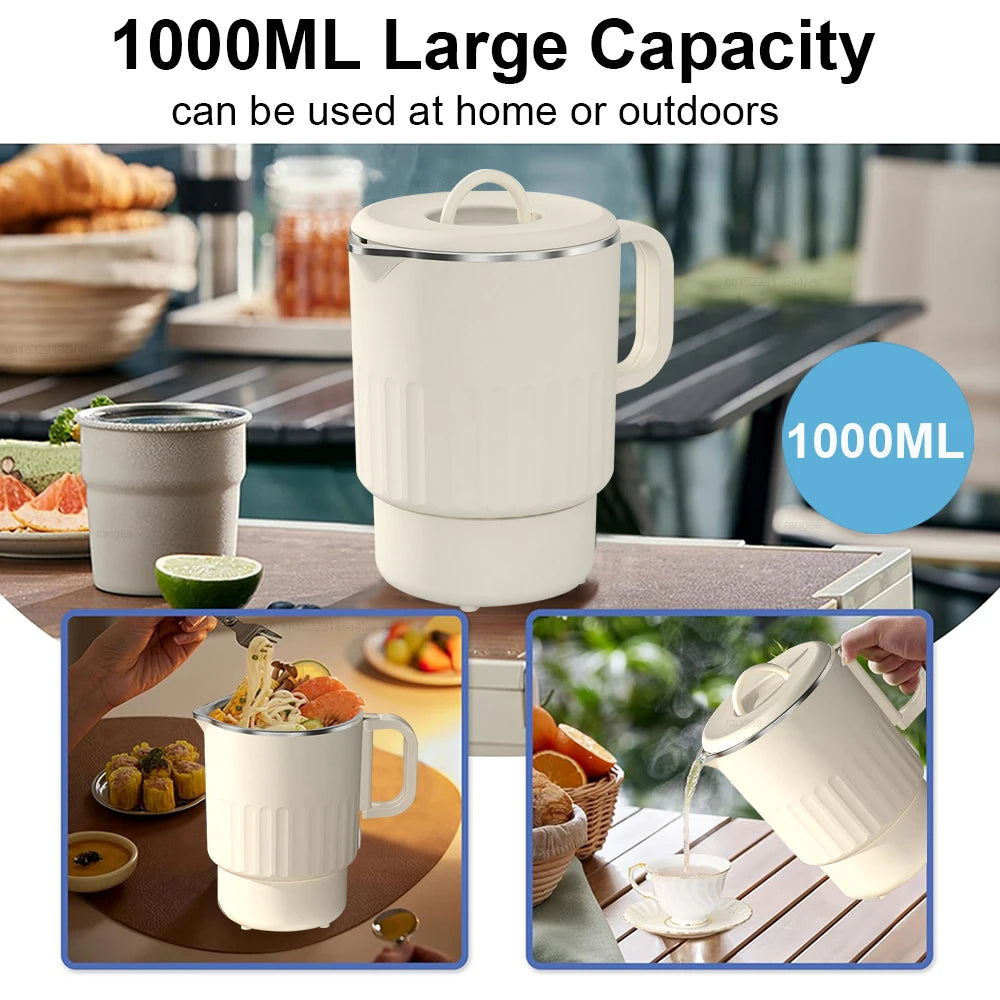Multifunctional Electric Teapot Stainless Steel Hot Water Boiler Pot