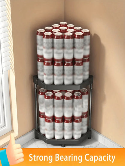 Kitchen Seasoning Shelf Spice Countertop Corner Stands