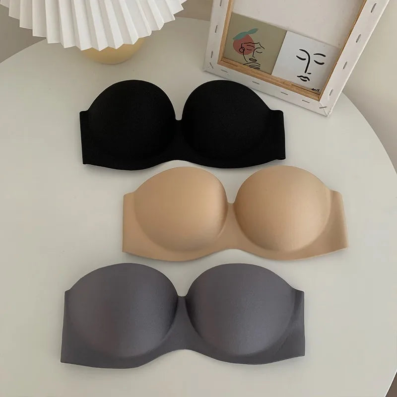 Strapless Push Up Bra