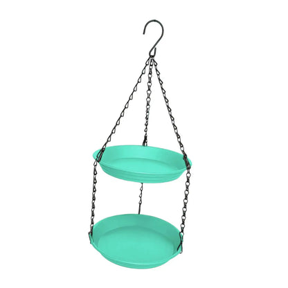 Kesoto Hanging Bird Feeder - Double Plate Large Capacity