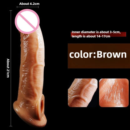 Penis Enhancement Sleeve with Ring
