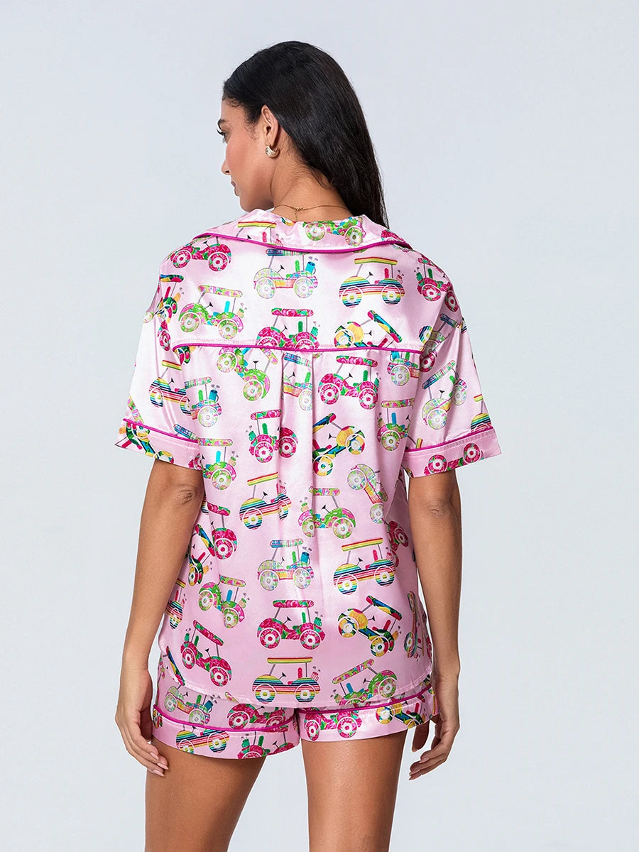 hirigin Summer Pajama Set - Cute Print