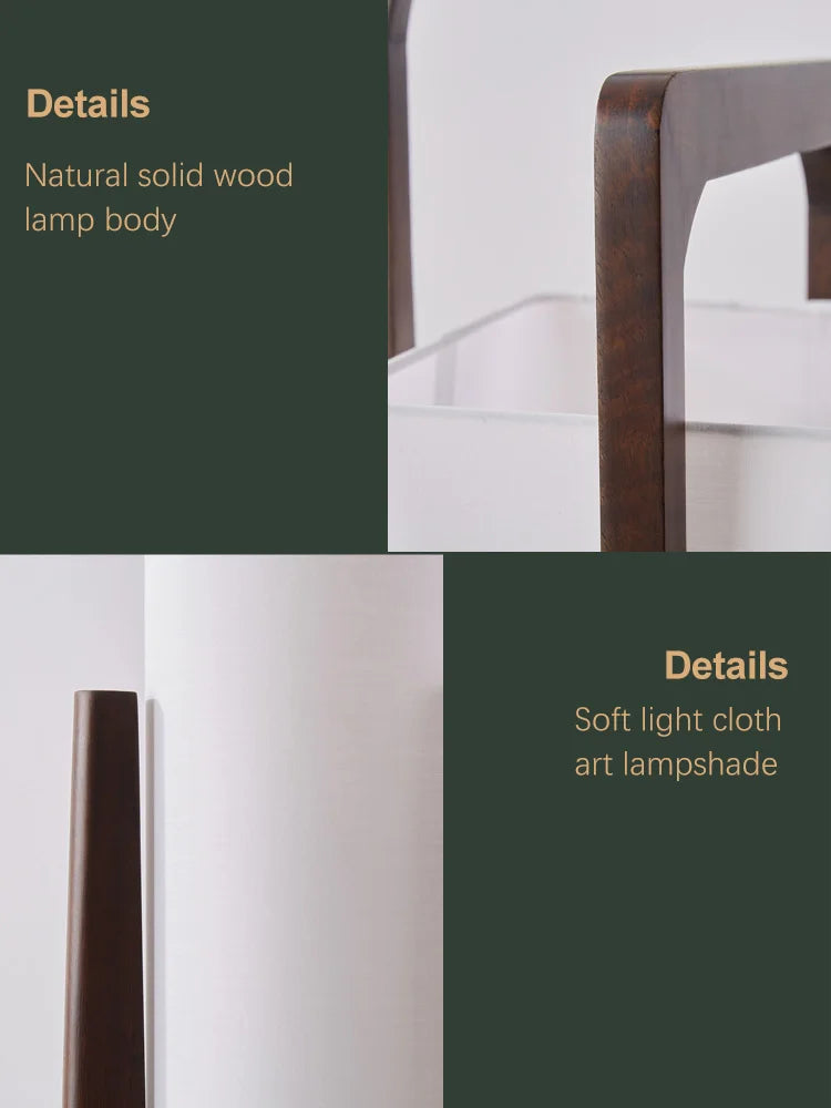 LASHA Modern Wooden Floor Lamp LASHA