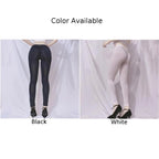 Women's High Waist Sheer Nylon Leggings The Max Mall