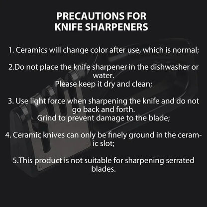 Professional Cutter Sharpener - 4-Stage Knife Sharpening System