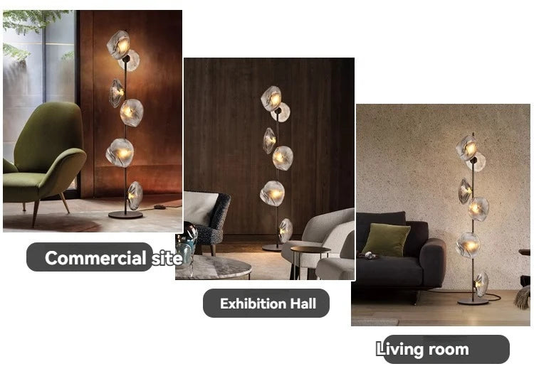 Artpad Italian Glass Floor Lamp