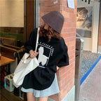 Baggy All-match T-shirts Women Casual Summer Korean Fashion The Max Mall