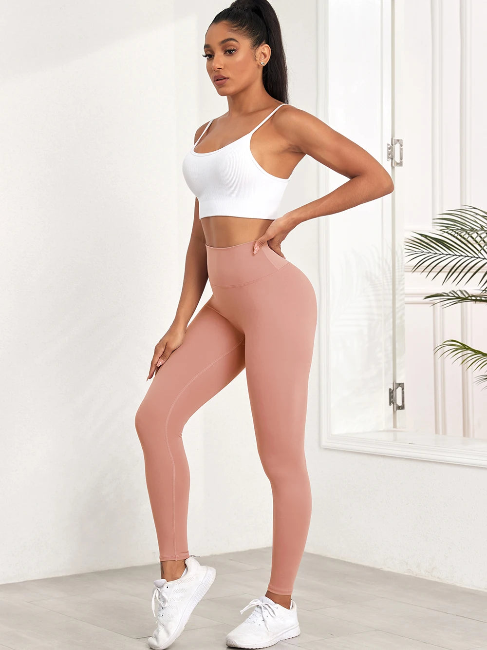 High Waist Seamless Gym Leggings