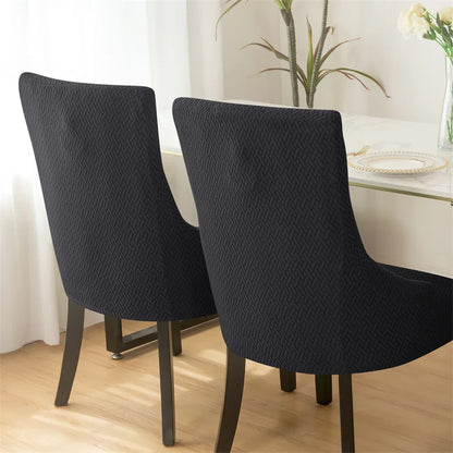 Yupartex Stretch Chair Cover - Jacquard Spandex Slipcover