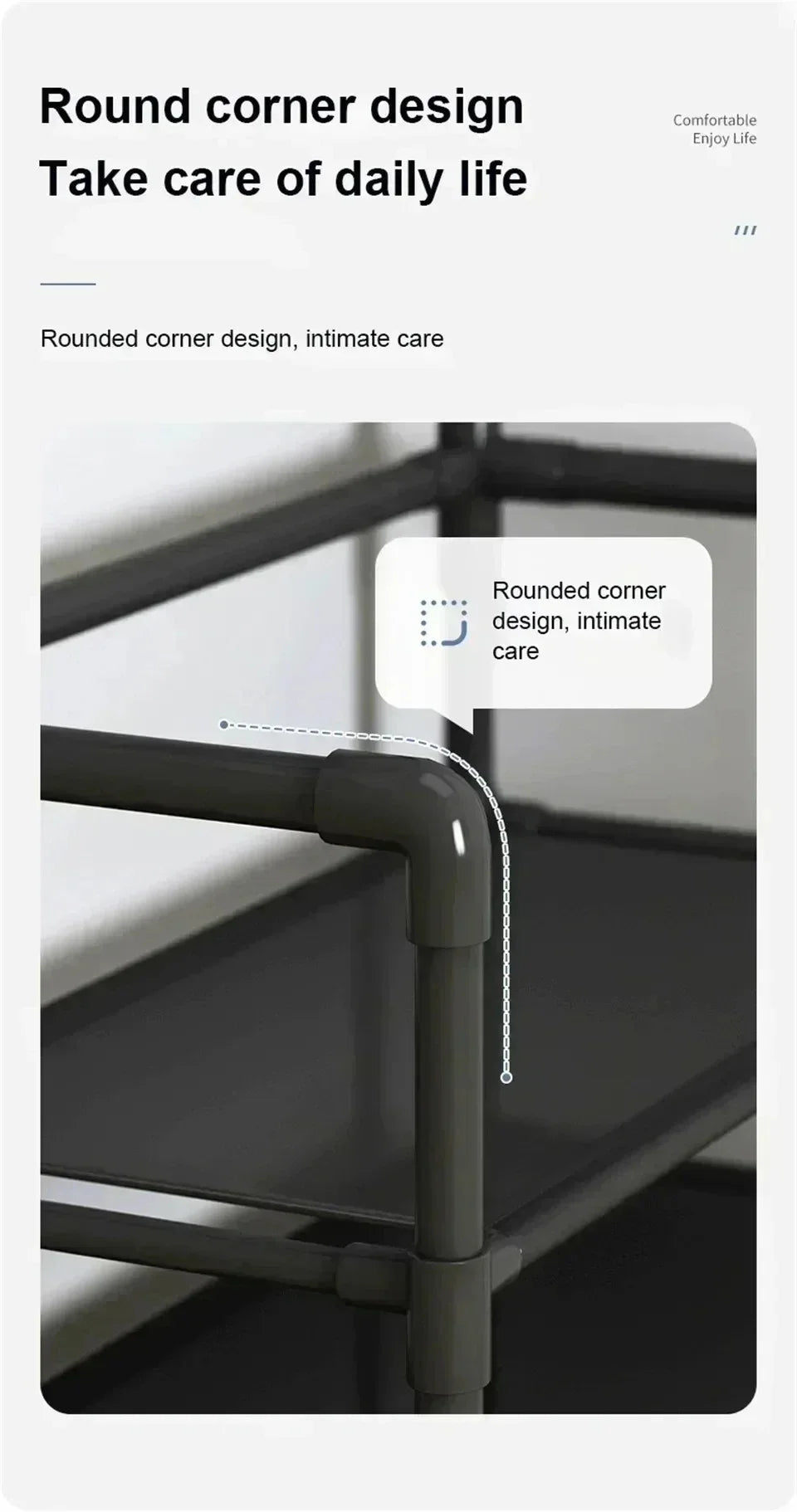 Multi-Layer Shoe Rack Storage Cabinet NoEnName_Null