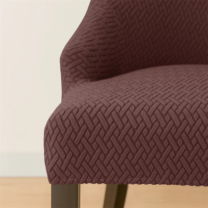 Yupartex Stretch Chair Cover - Jacquard Spandex Slipcover
